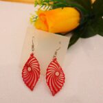 Laser Cut Earrings Acrylic Jewelry DXF File - Dezin