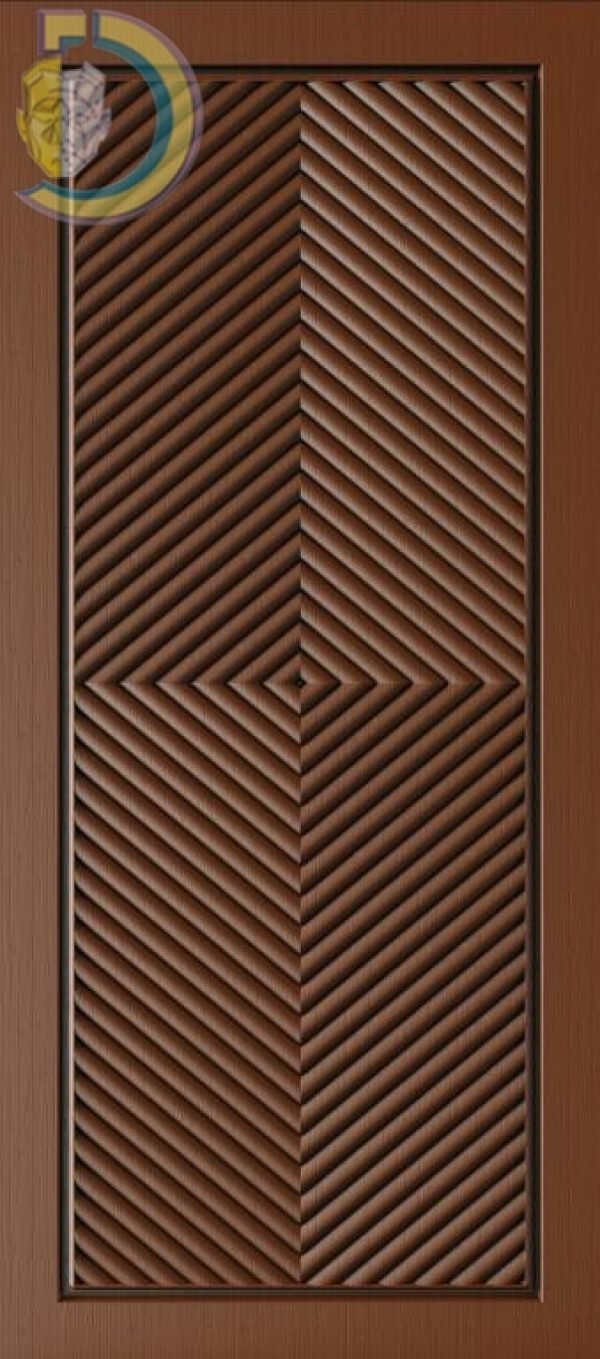 3D Door Design 222 Wood Carving Free RLF File For CNC Router