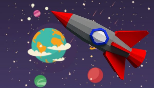 3D Papercraft Rocket, 3D PDF Template, Papercraft Scuplture, Low Poly DIY, DIY Paper 3D Art, Diy Paper Statue, Papercraft