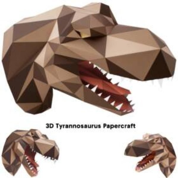3d Tyrannosaurus Papercraft