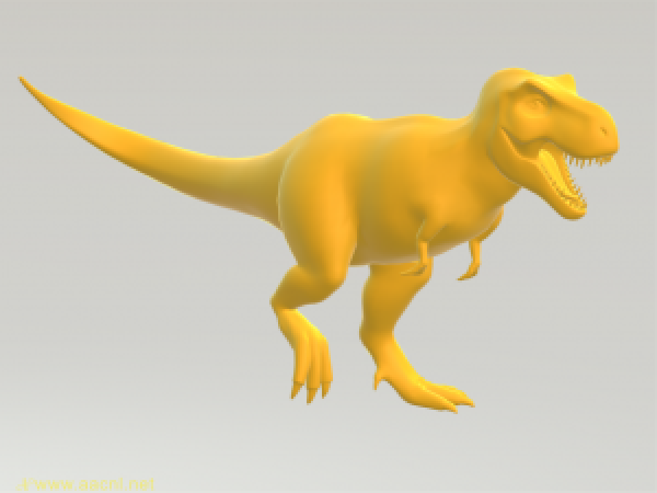 3d model animal tynnosaurus free stl, obj cnc & 3d print