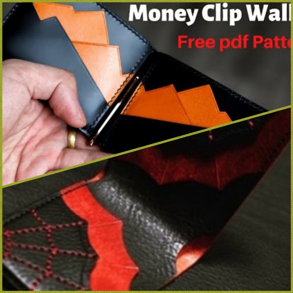 A pair of wallets from Wuta Leathercraft template pdf free