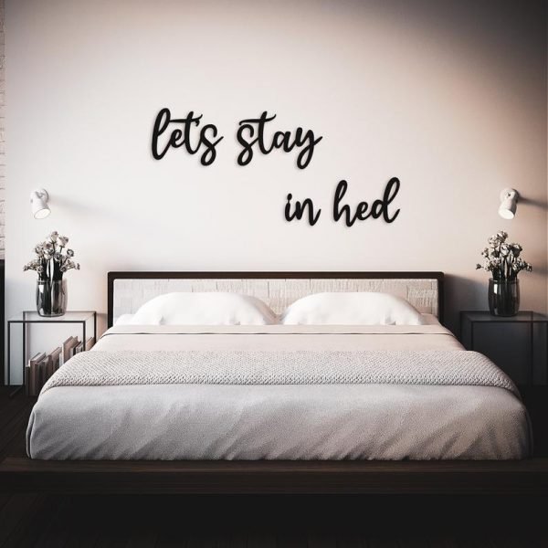 Above The Bed Sign, Master Bedroom Signs, Bedroom Wall Art