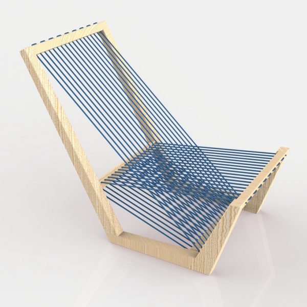 Armchair Rope chair Step Drawing