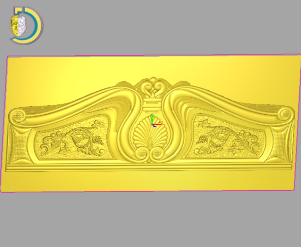 ArtCam 3D Bed 002 Free RLF File For CNC Router
