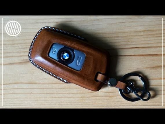 BMW Smart Key Fob Case Leather Craft PDF Pattern