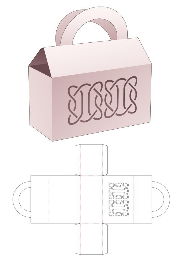 Bag_box_and_stenciled_line_die_cut_template