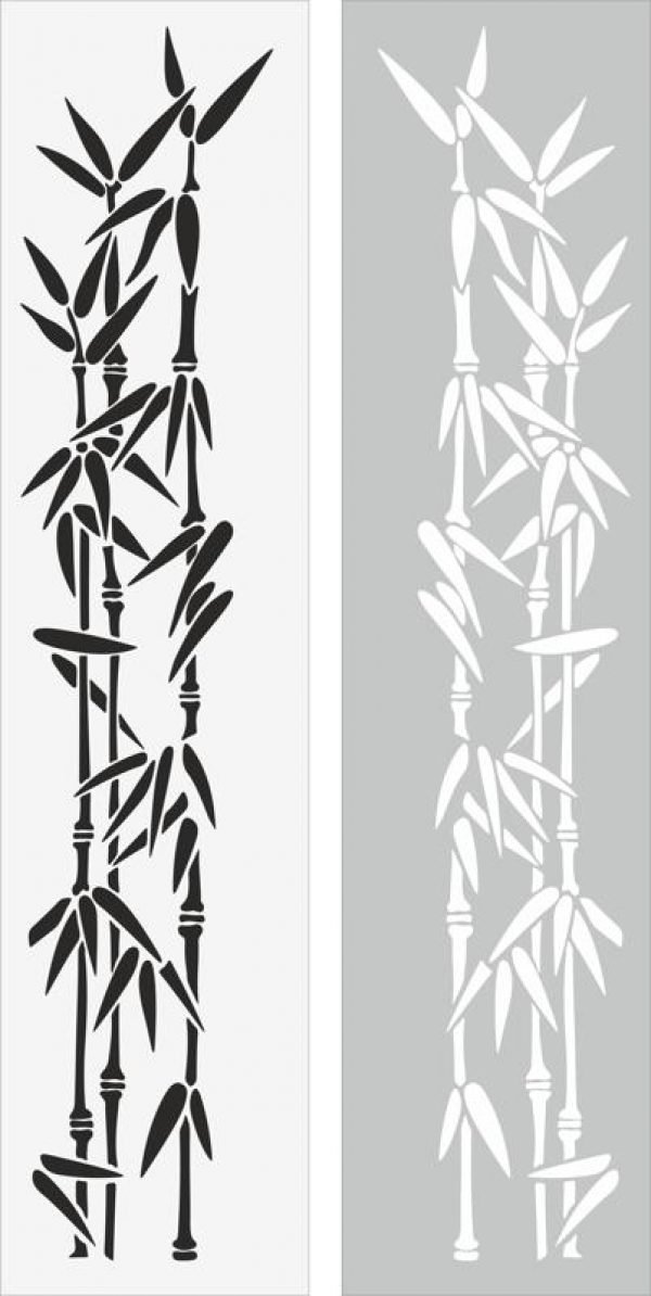 Bamboo Sandblast Pattern Free Vector