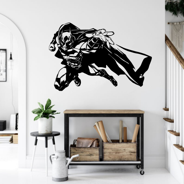 Batman Wall Panel Decor Free Vector