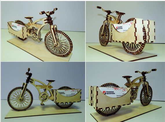 Bicycle Business Card Holder