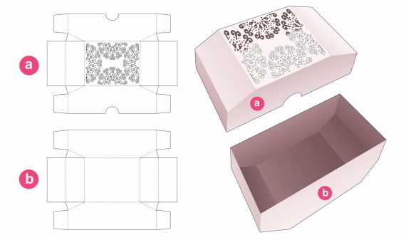 Bottom_chamfered_tray_and_top_chamfered_lid_which_has_stenciled_mandala_die_cut_template