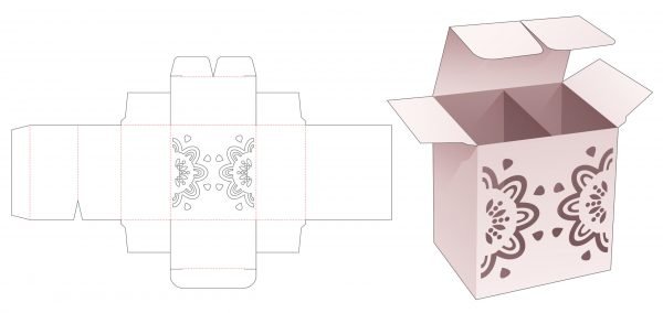 Box_and_insert_partition_with_mandala_stencil_die_cut_template
