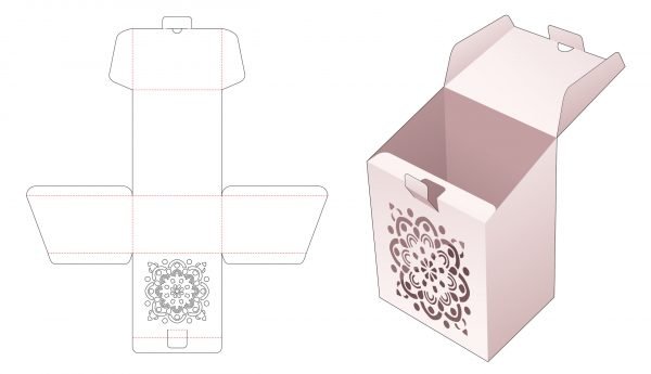 Box_with_mandala_stencil_and_locked_point_die_cut_template