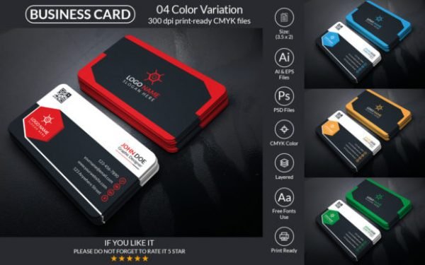 Business Card Design Template BC006