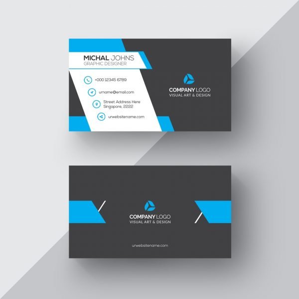 Business card templates in EPS and PSD formats 1