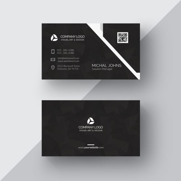 Business card templates in EPS and PSD formats 19