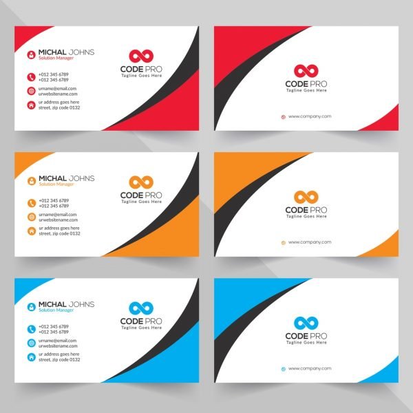 Business card templates in EPS and PSD formats 32