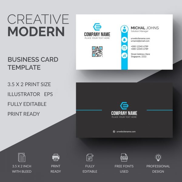 Business card templates in EPS and PSD formats 42