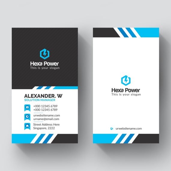 Business card templates in EPS and PSD formats 49