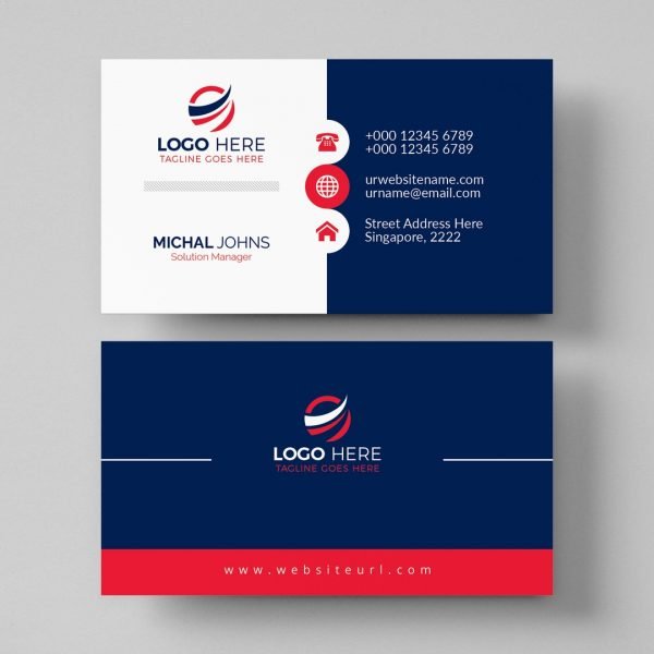 Business card templates in EPS and PSD formats 64