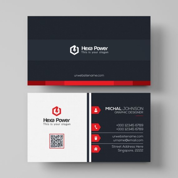 Business card templates in EPS and PSD formats 75