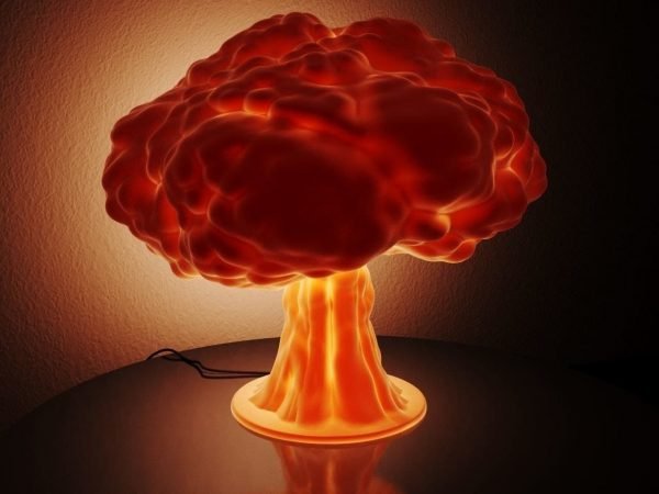 CGtrader - Lamp - Nuclear Explosion 3d Print Files STL