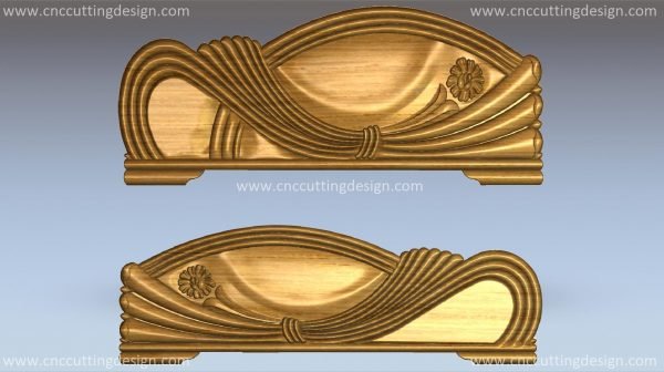 Carving Bed Design 3D relief model STL FILE FREE 1101