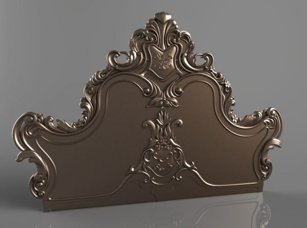 Carving Bed Design 3D relief model STL FILE FREE 8