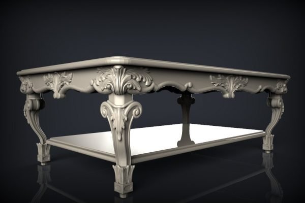 Carving Centre Table Design 3D relief model STL FILE FREE 23