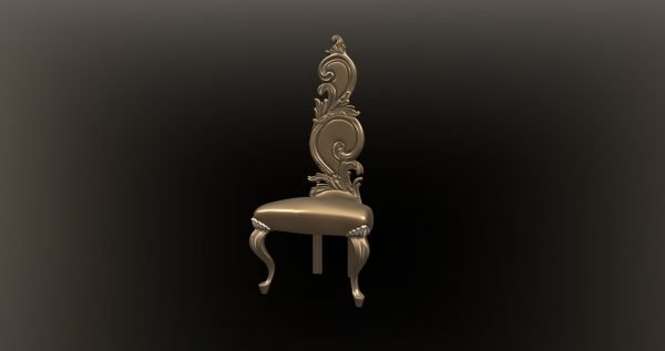 Carving Chair Design 3D relief model STL FILE FREE 9