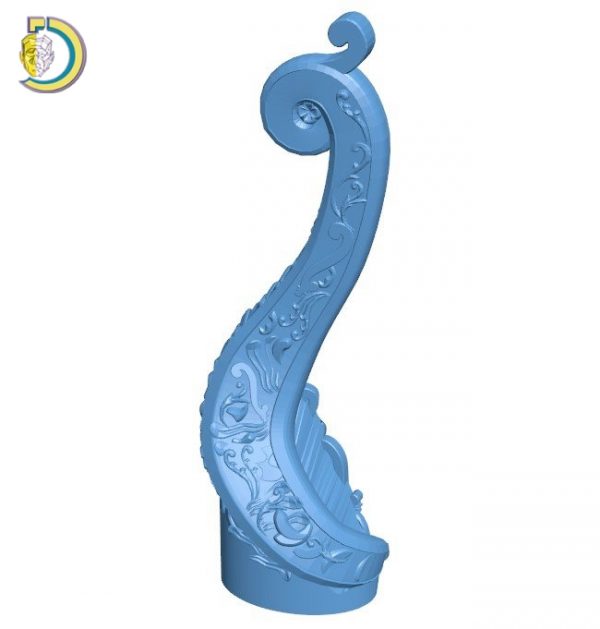 Chair and Table Leg 04 Wood Carving 3D STL Model For CNC Router - Dezin ...