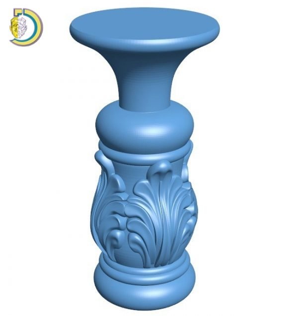Chair and Table Leg 18 Wood Carving 3D STL Model For CNC Router