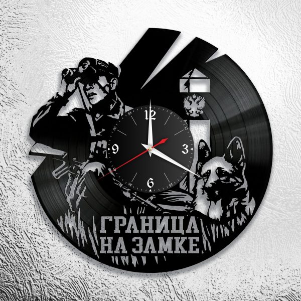 Clock for the upcoming Day of Border Guards DXF File