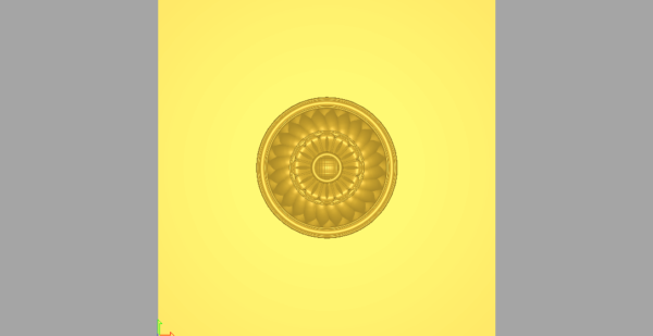 Decorative Pattern Design 3d Model for CNC Wood Carving 10