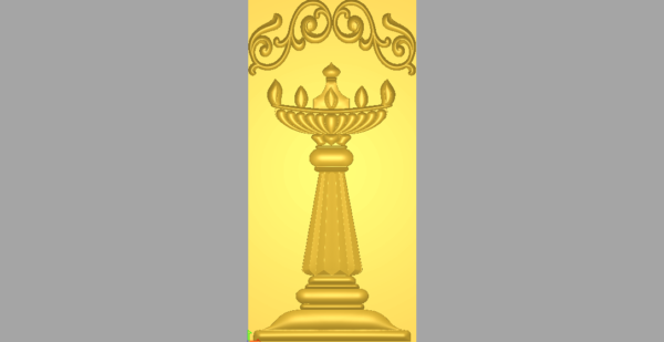 Decorative Pattern Design 3d Model for CNC Wood Carving 16