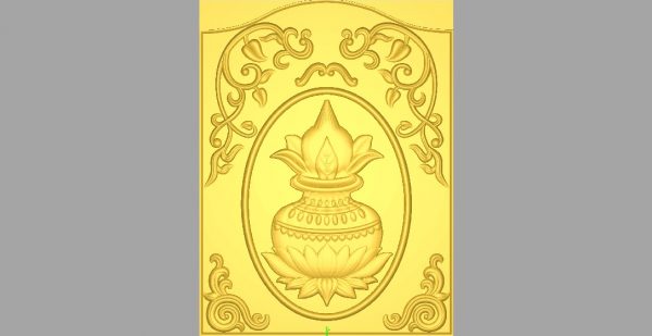 Decorative Pattern Design 3d Model for CNC Wood Carving 31
