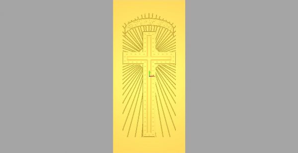 Decorative Pattern Design 3d Model for CNC Wood Carving 32