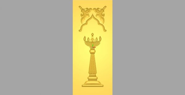 Decorative Pattern Design 3d Model for CNC Wood Carving 33