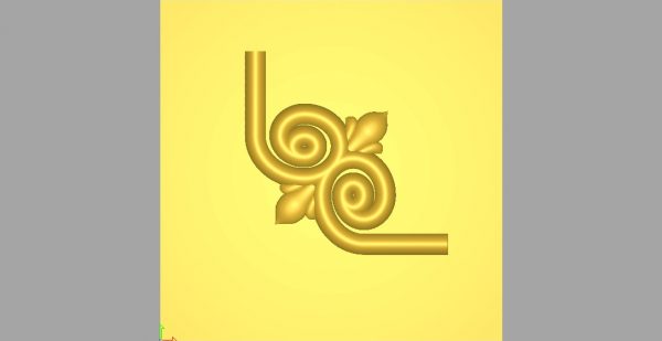 Decorative Pattern Design 3d Model for CNC Wood Carving 48