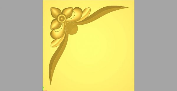 Decorative Pattern Design 3d Model for CNC Wood Carving 49