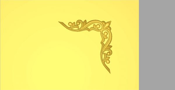 Decorative Pattern Design 3d Model for CNC Wood Carving 51