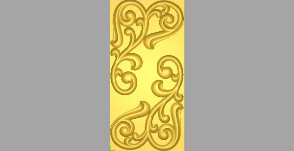 Decorative Pattern Design 3d Model for CNC Wood Carving 56