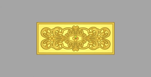 Decorative Pattern Design 3d Model for CNC Wood Carving 70