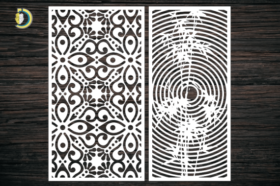 Decorative Screen Panel 07 CDR DXF Laser Cut Free Vector