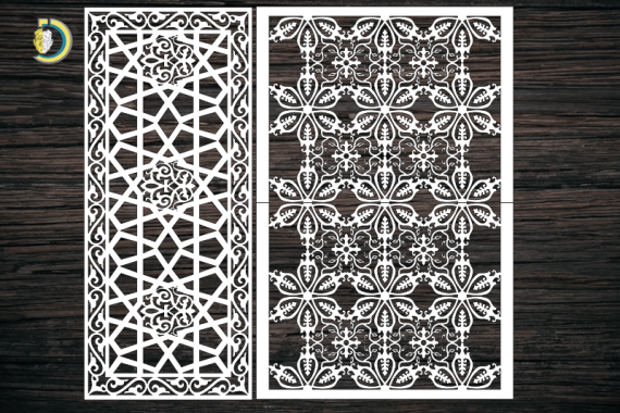 Decorative Screen Panel 10 CDR DXF Laser Cut Free Vector