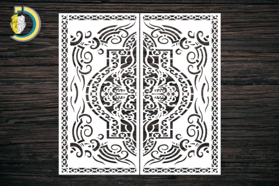 Decorative Screen Panel 115 CDR DXF Laser Cut Free Vector