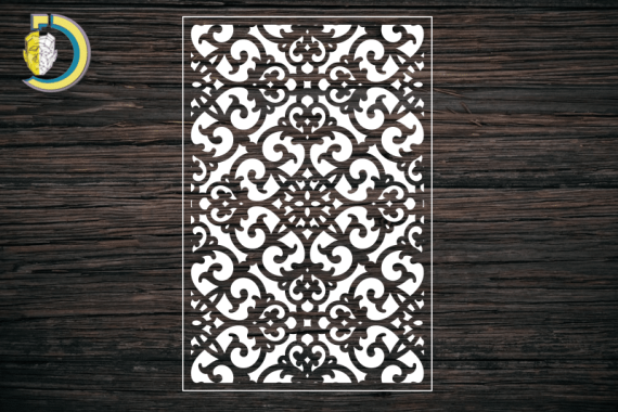 Decorative Screen Panel 138 CDR DXF Laser Cut Free Vector