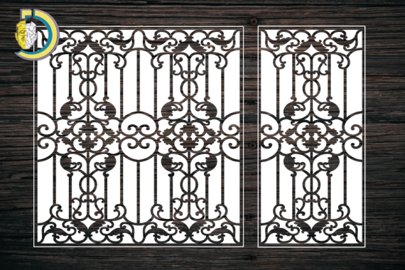 Decorative Screen Panel 141 CDR DXF Laser Cut Free Vector