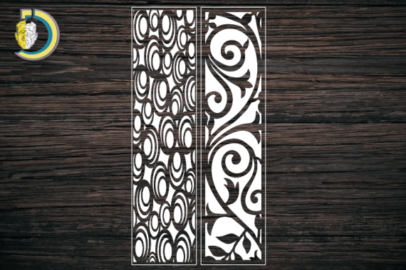 Decorative Screen Panel 142 CDR DXF Laser Cut Free Vector