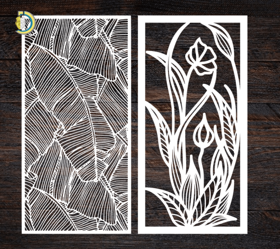 Decorative Screen Panel 16 CDR DXF Laser Cut Free Vector